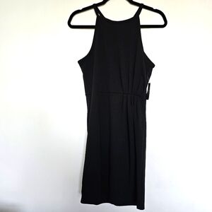 black cocktail dress from Rue 21 , size large